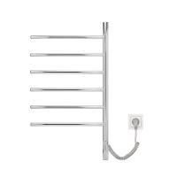 Электрический полотенцесушитель из нержавеющей стали с таймером хром 430 x 797 x 87 VTD-1S2CE VINCEA
