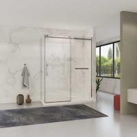 Душевой уголок прямоугольный Como Soft VSR-1CS9014CL 1400x900x1950 цвет хром стекло прозрачное Vincea