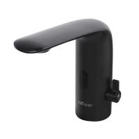 Электронный смеситель для раковины без донного клапана VAGUE-ELS-NOP-W0 Чёрный матовый ручка  Чёрный матовый Cezares