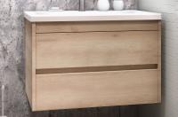 FAMILY База под раковину подвесная с двумя выкатными ящиками, Pino Bianco, 900x480x550, FAMILY-900-2C-SO-PB