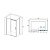 Душевой уголок RGW TO-44 (TO-14 + Z-050-2) прямоугольный  160* 90*195 02074469-11 профиль Хром стекло Прозрачное 8 мм RGW