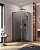 Душевой уголок прямоугольный.     SLIDER-A-2-80/90-GRIGIO-GM (800-900)x(800-900)x1950 Cezares